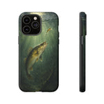 Walleye Fishing Night Bite Tough Phone Case