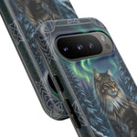 Norwegian Forest Cat Nordic Art Tough Phone Case