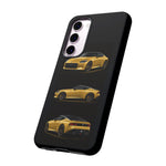 Gold Fairlady Z Classic Sports Car Tough Phone Case - 3 View