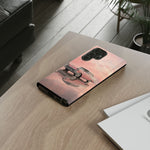 1957 Chevy Bel Air Blush Cream Tough Phone Case for Classic Car Fans