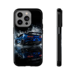 Camaro ZL1 Phone Case, Blue Track Smoke Studio Cover
