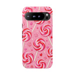 Candy Swirl Lollipop Art Tough Phone Case
