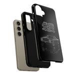 SS 454 Classic Muscle Car El Camino phone case | vintage Chevy reflection