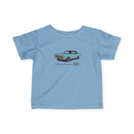 Ford Fairlane 500 Baby Tee Toddler Shirt Classic Car Convertible Graphic Top