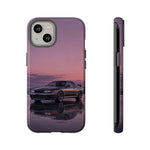Sunset Skyline GT-R R32 phone case | car reflection, purple dusk