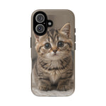 Munchkin Kitten Phone Case, Macro Close-Up Portrait Cover