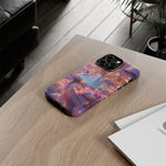 Floating Pool Deck Phone Case, Pastel Cloud 3D Render Cover