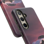 Soft White C3 Corvette Mauve Sky Phone Case