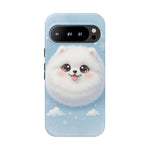 Samoyed Kawaii Snowball Chibi Art Tough Phone Case