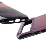Sunset Skyline GT-R R32 phone case | car reflection, purple dusk