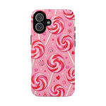 Candy Swirl Lollipop Art Tough Phone Case