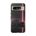 FC RX-7 Pink Neon Fog Column Tough Case
