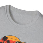 1989 Porsche 911 Turbo Cabriolet Graphic T-Shirt — Retro Racing Car Tee