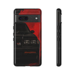 GNX Black Ember Red Tough Phone Case