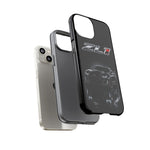 ZL1 Camaro phone case | tough phone case, black muscle car design