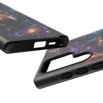 Cosmic Wolf Phone Case, Galaxy Nebula Portrait Tough Cover, Gift