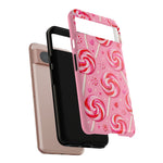 Candy Swirl Lollipop Art Tough Phone Case