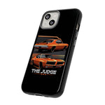 1969 GTO Judge Orange Muscle Car Tough Phone Case Cover Gift