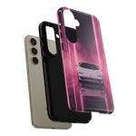Countach Neon Wedge Phone Case Retro Supercar Tough Case
