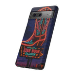 Neon Cowboy Boot phone case | High Noon Saloon design