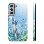 Copy of Silver Butterflies Tough Case | Blue Sky Water Droplets Phone Cover