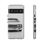White Impala Phone Case, Classic 64 Lowrider Style Cover, Gift for Guys