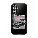 R34 Skyline GT-R Sakura Mountain JDM Tough Phone Case Gift