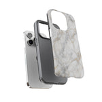 White Marble Pattern Phone Case | Tough Cover