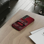 Red Classic Muscle Car 1970 Chevy Nova SS phone case | Tough Cover