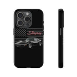 C3 Stingray Phone Case Black Sports Car Tough Cover Gift