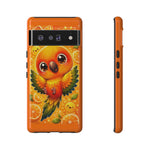 Sun Conure Kawaii Citrus Art Tough Phone Case