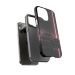 FC RX-7 Pink Neon Fog Column Tough Case