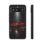 Spotlight Red C7 Stingray Reborn Tough Phone Case