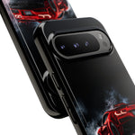 Z06 C8 Phone Case, Red Smoke Studio Reflection Cover