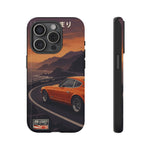 Datsun 240Z Classic JDM Sports Car Sunset Art Tough Phone Case
