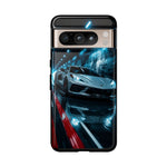C8 Rain Tunnel Phone Case Racing Tough Case for Corvette Drivers
