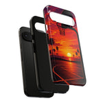 Basketball Court Sunset Phone Case | Tough Phone Case