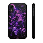 Chillout Floating Anime Girl Phone Case – Dreamy Vaporwave Aesthetic