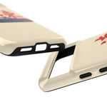 R34 Skyline Red Kanji Minimal Tough Phone Case