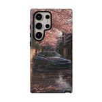 Cherry Blossom Street Scene R34 Skyline GTR Tough Case | Car Photo Cover