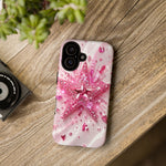 Pink Glitter Star Tough Case | Sparkle Phone Case