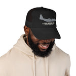 C130 Hercules Tactical Airlift Military Transport Hat Snapback Trucker Cap
