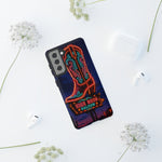 Neon Cowboy Boot phone case | High Noon Saloon design