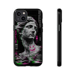 VHS Glitch Retro Art Tough Phone Case