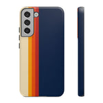 Retro Rainbow Stripe Phone Case | Tough Phone Case