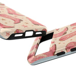 Pink Cowboy Boots phone case | Western pattern | Pastel stars
