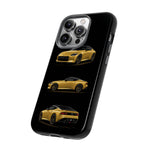 Gold Fairlady Z Classic Sports Car Tough Phone Case - 3 View