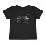 Toddler 1969 Camaro Front Black Muscle Car T-Shirt, Retro Graphic Tee