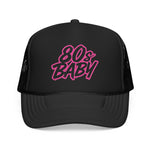 80s Baby Hat Retro Script Cap – Born In The 80s Nostalgia Gift