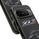 ZL1 Camaro phone case | tough phone case, black muscle car design